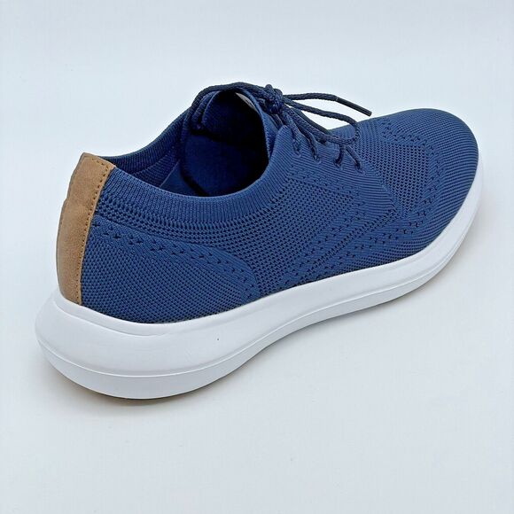 FootJoy Flex LE2 Golf Shoes Men’s Size 9M Blue Brown Style 56118 Comfort Leisure - Picture 3 of 16